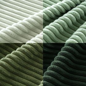 Boho Farmhouse Sage Green Throw Pillow Covers 18x18 Inch Set of 4 Mordern Nordic Cushion Covers Soft Corduroy Christmas Home Decor for Couch Bed