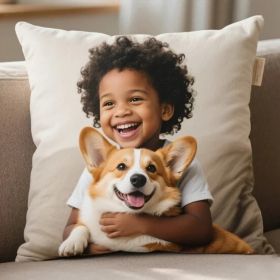 Custom Pillow Photo Upload for Pet Lovers PrintToucan - 45*45cm/17.72inch - Custom Pillows (Contact seller before ordering)