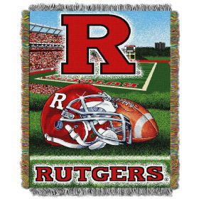 Rutgers OFFICIAL Collegiate "Home Field Advantage" Woven Tapestry Wall Hanging