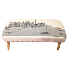 San Francisco Ottoman (Color: Day)