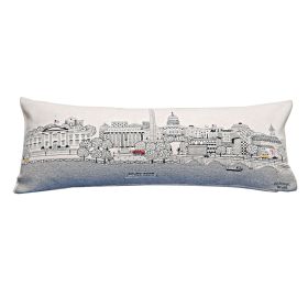 Washington DC Pillow (Color: Day, size: Queen)